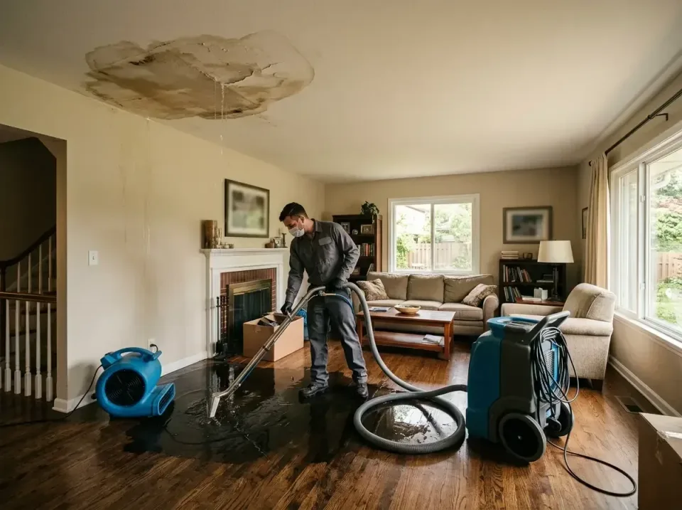 attic-pipe-burst-ceiling-drip-008 — frequently asked questions, Water Damage Restoration & Carpet Care in Marysville, WA